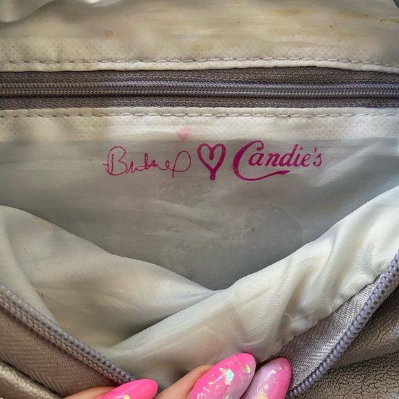 Candies & Britney Spears Silver Bling Purse handbag - Picture 4 of 7